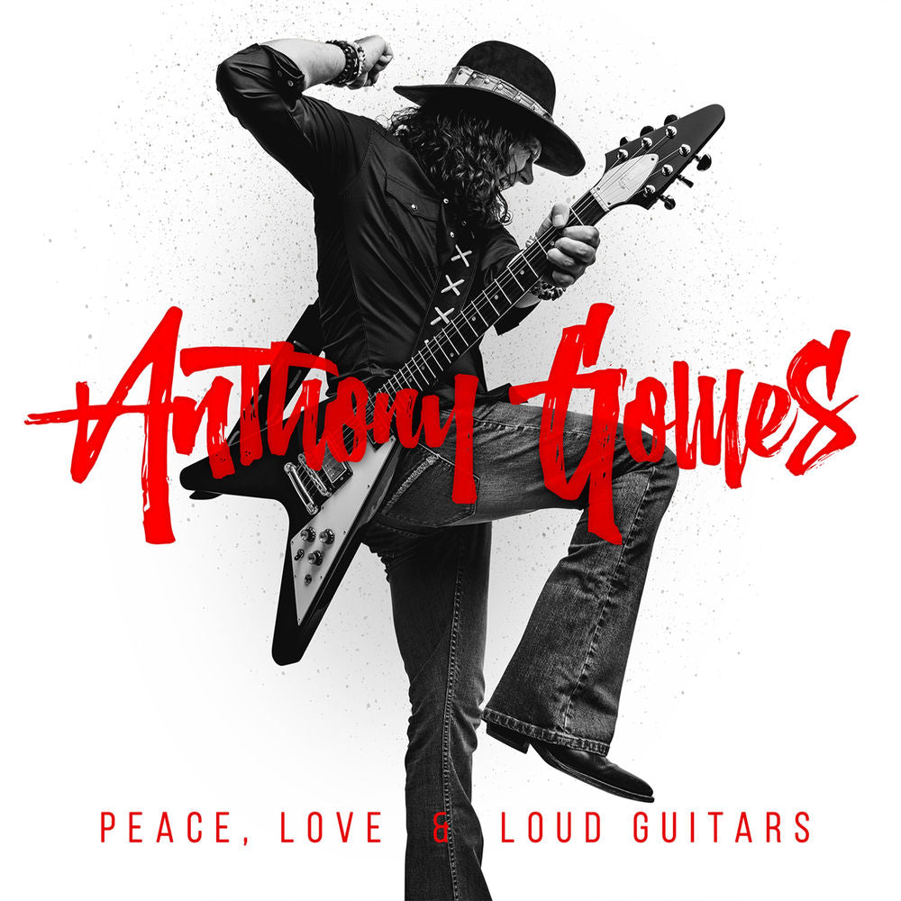 Peace, Love and Loud Guitars - Front Cover