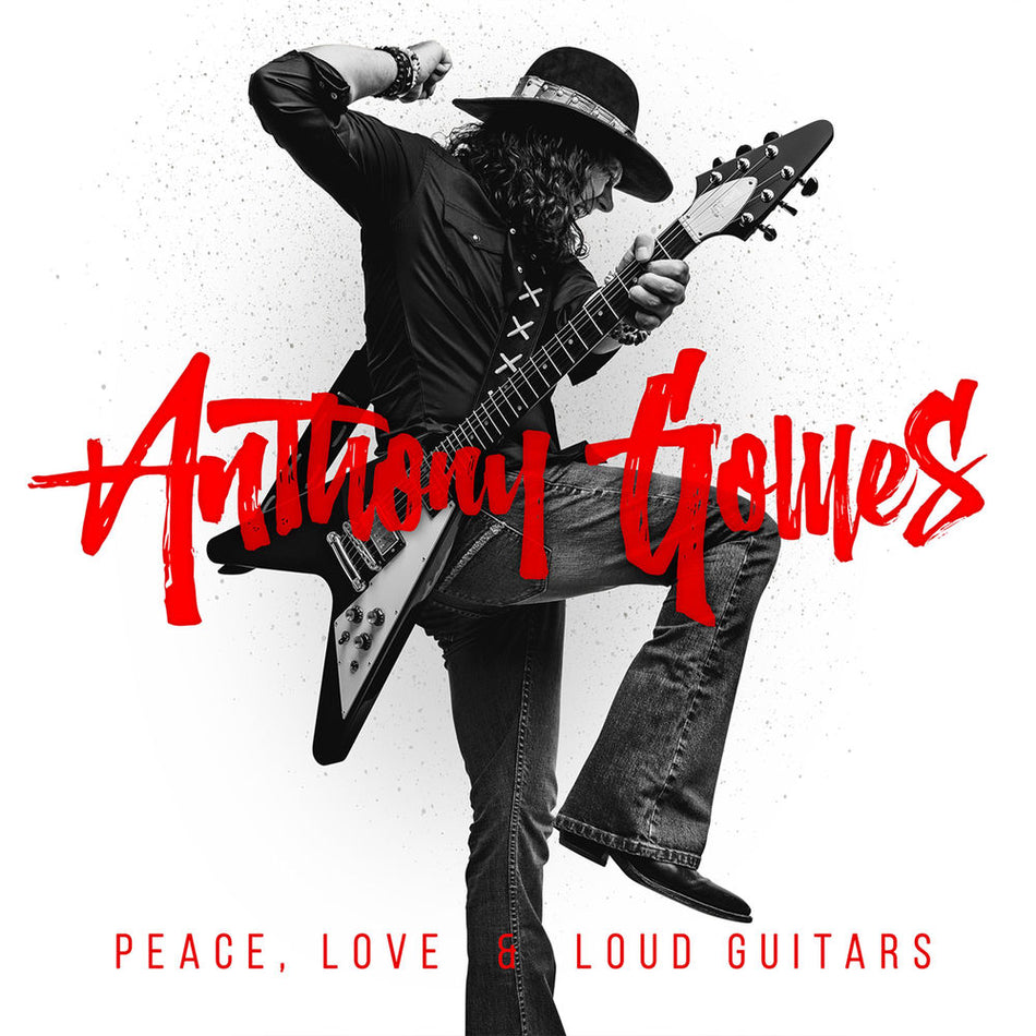 Peace, Love and Loud Guitars - Front Cover