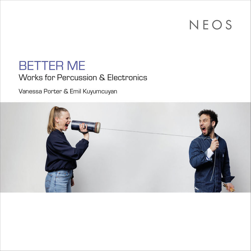 BETTER ME - Works for Percussion & Electronics - Front Cover