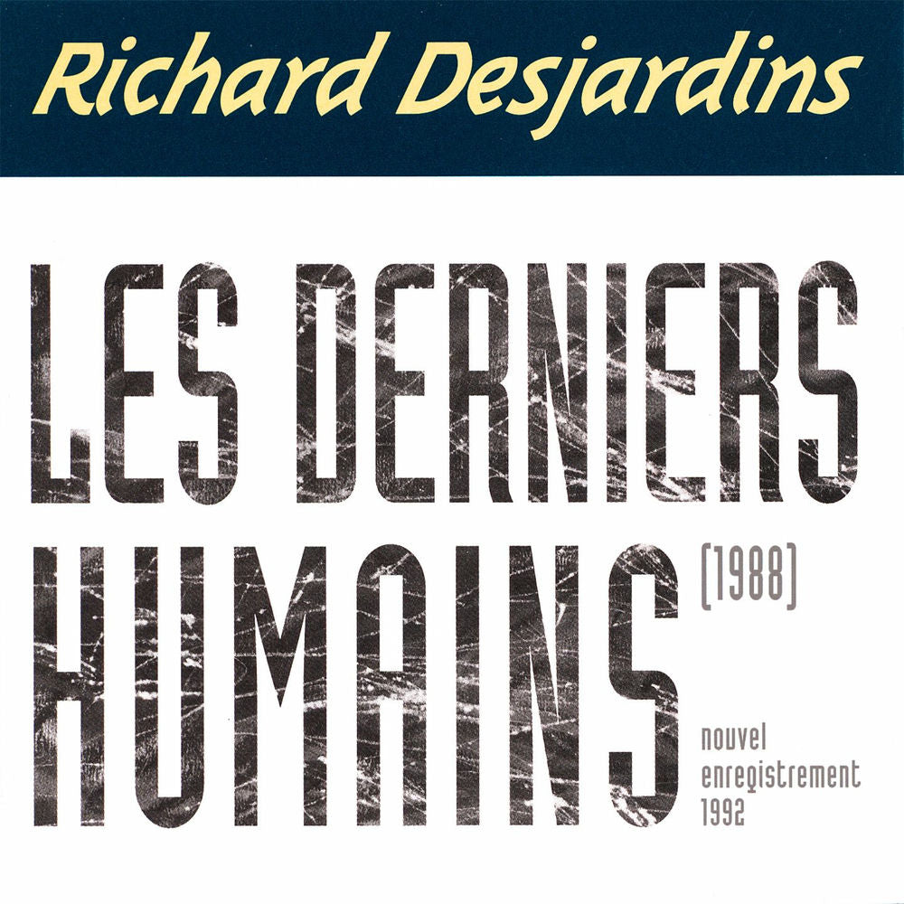 Derniers humains - Front Cover