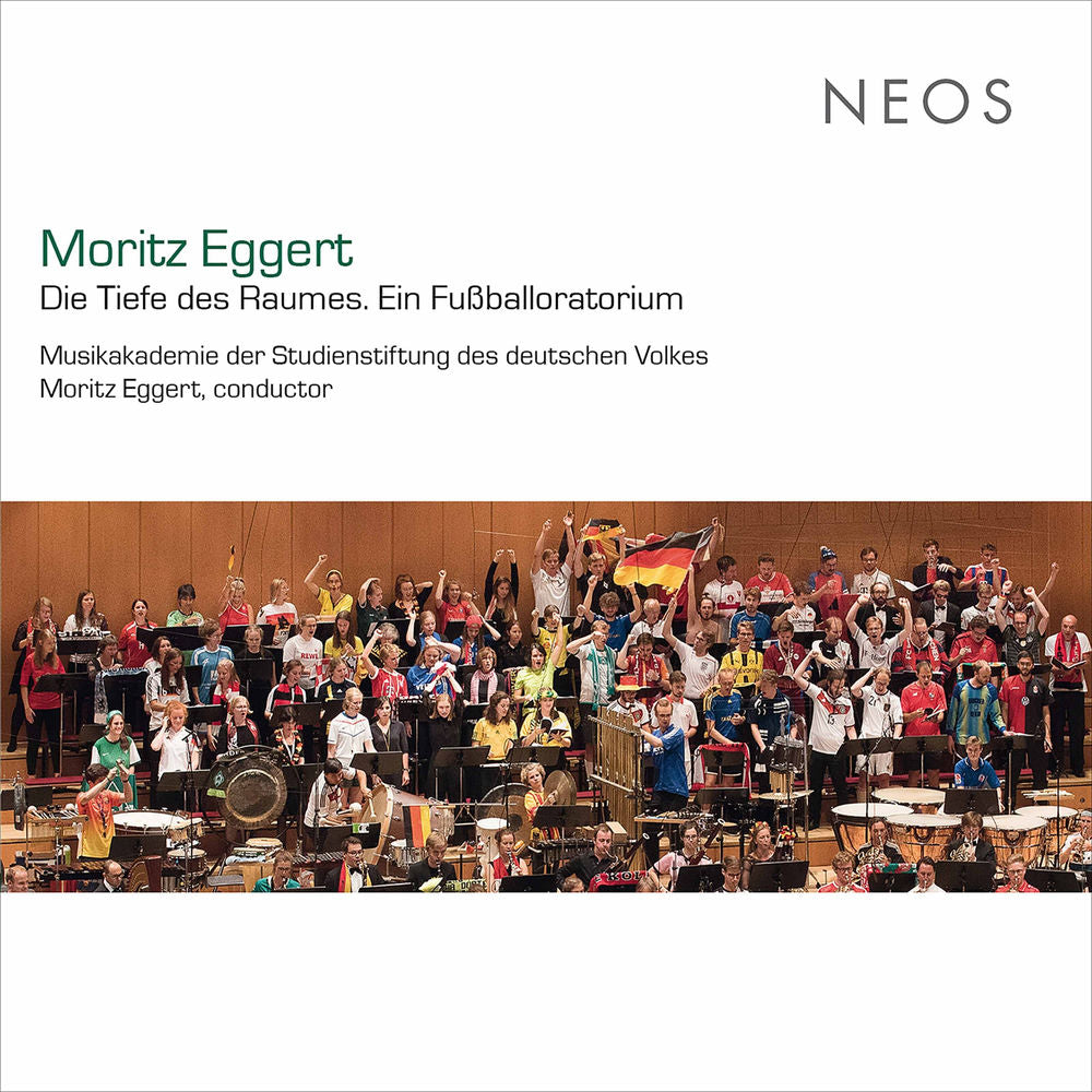 Moritz Eggert Die Tiefe Des Raumes - Front Cover