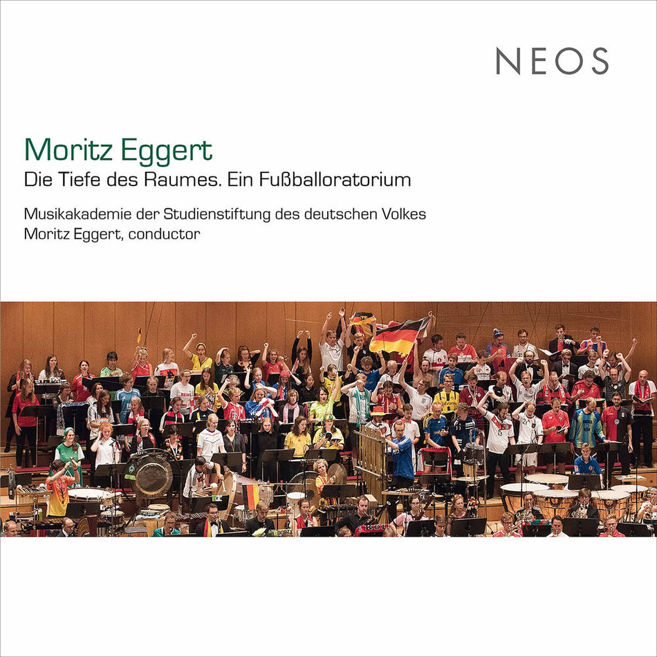 Moritz Eggert Die Tiefe Des Raumes - Front Cover