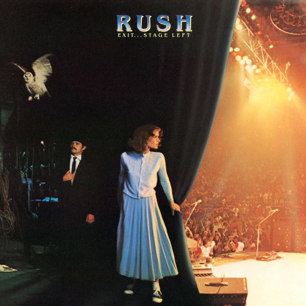 Exit... stage left - Front Cover