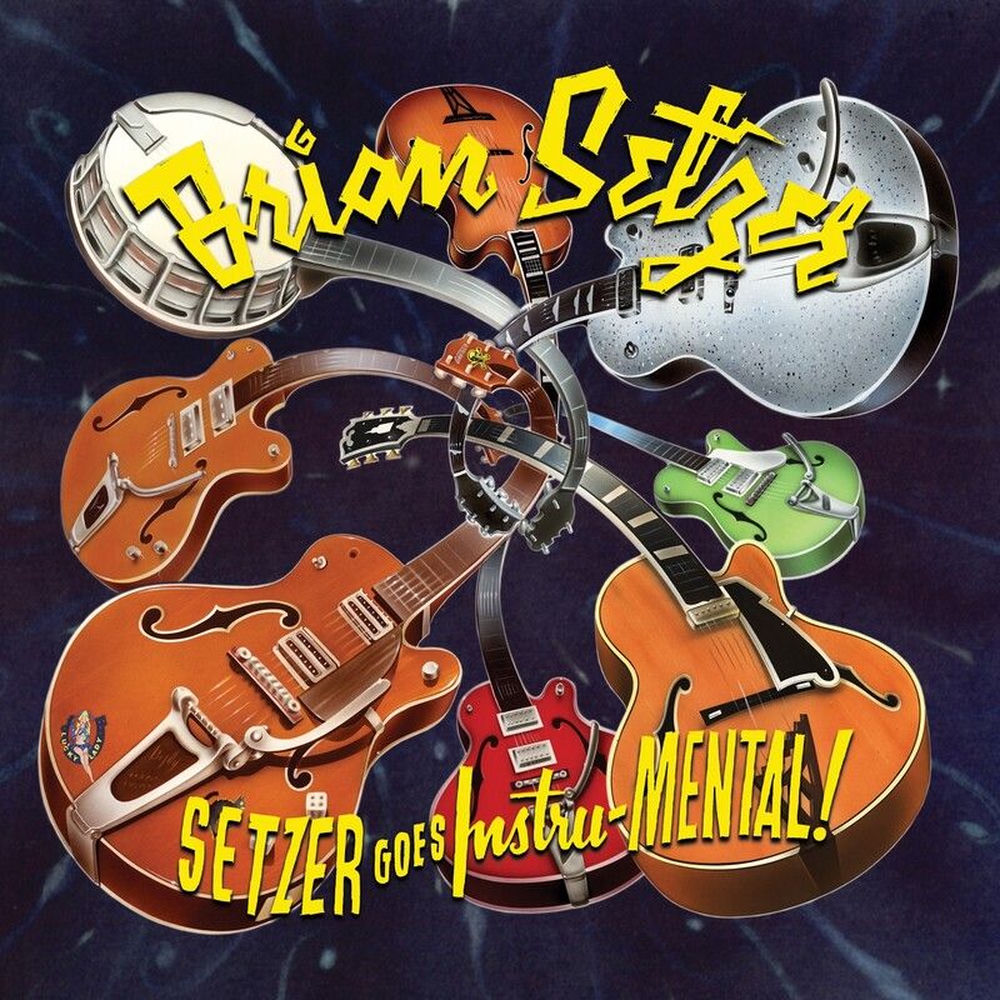 Setzer goes instru mental - Front Cover