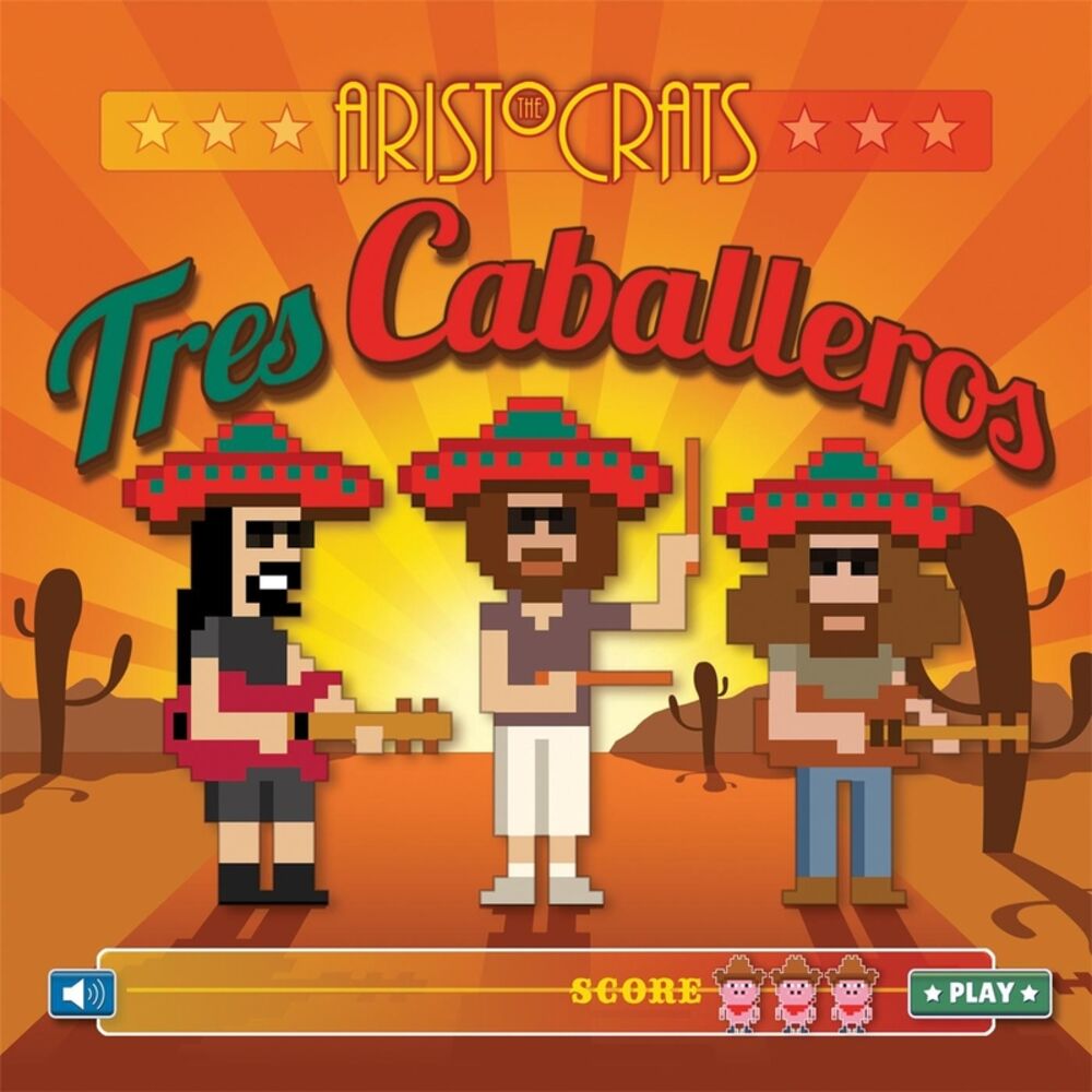 Tres caballeros - Front Cover