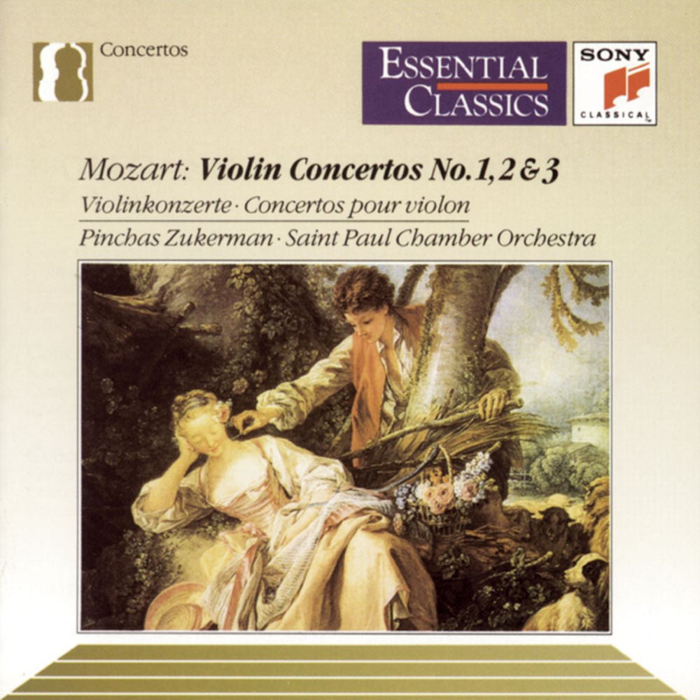 Mozart: Violinkonzerte 1-3 - Front Cover