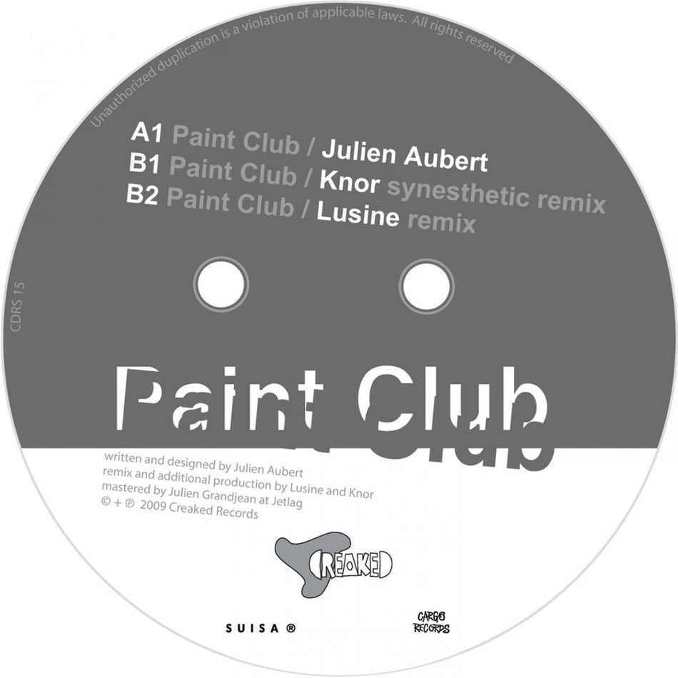 Paint Club - Vinyle - Front Cover