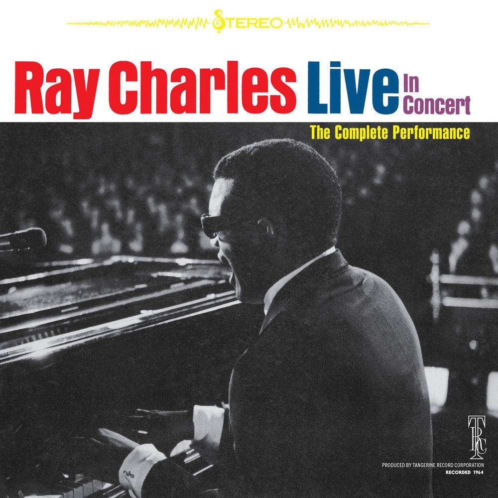 Ray Charles Live In Concert - Front Cover