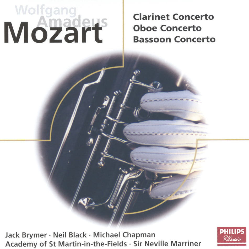 MOZART CONCERTOS FOR CLARINET - Front Cover