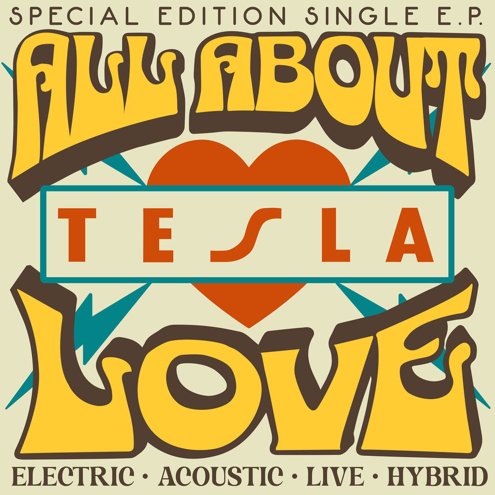 All About Love Vinyle Orange - Front Cover