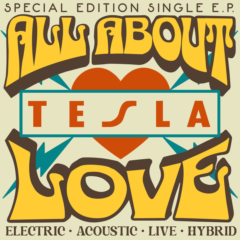 All About Love Vinyle Orange - Front Cover