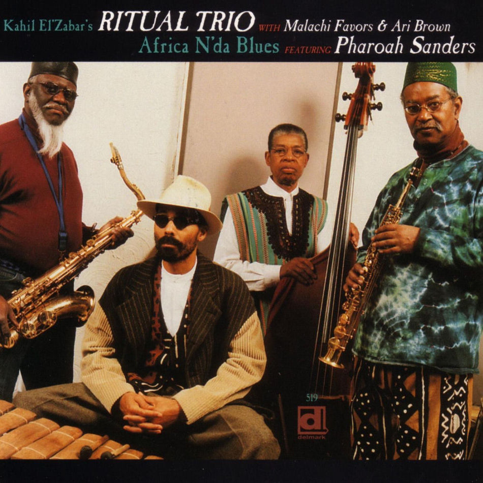 Africa n da blues - Front Cover