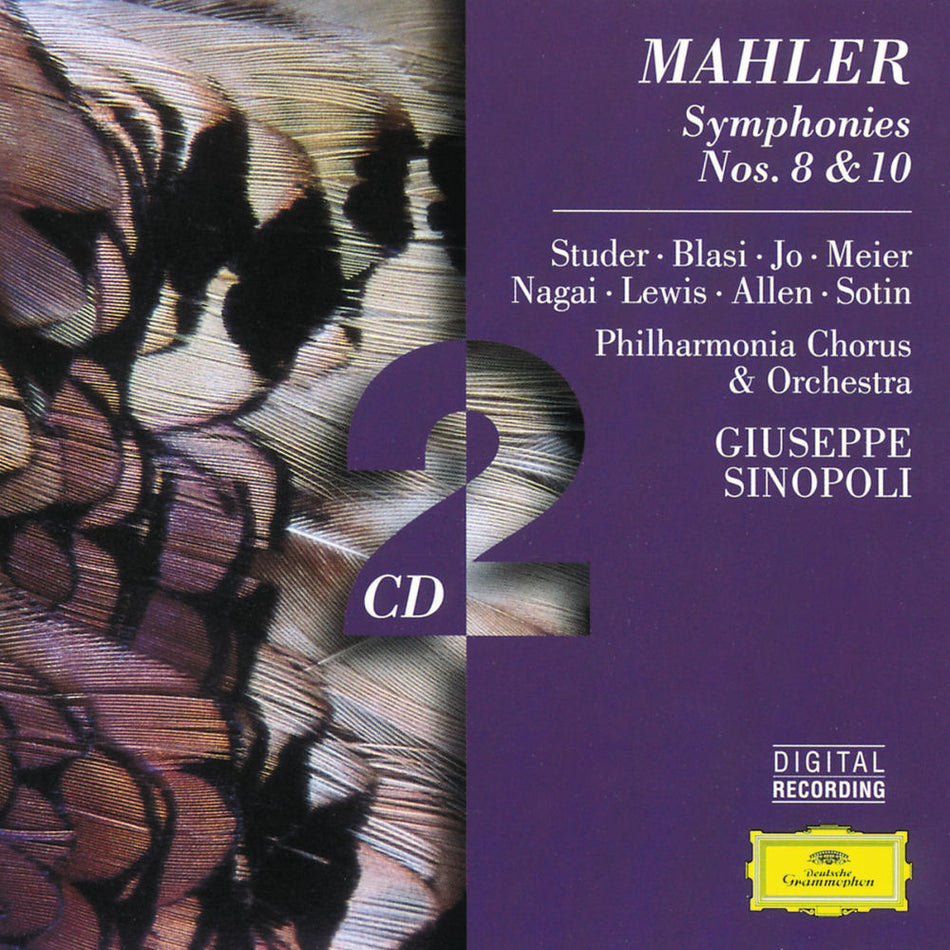 Mahler: Symphonies Nos. 10 & 8 - Front Cover