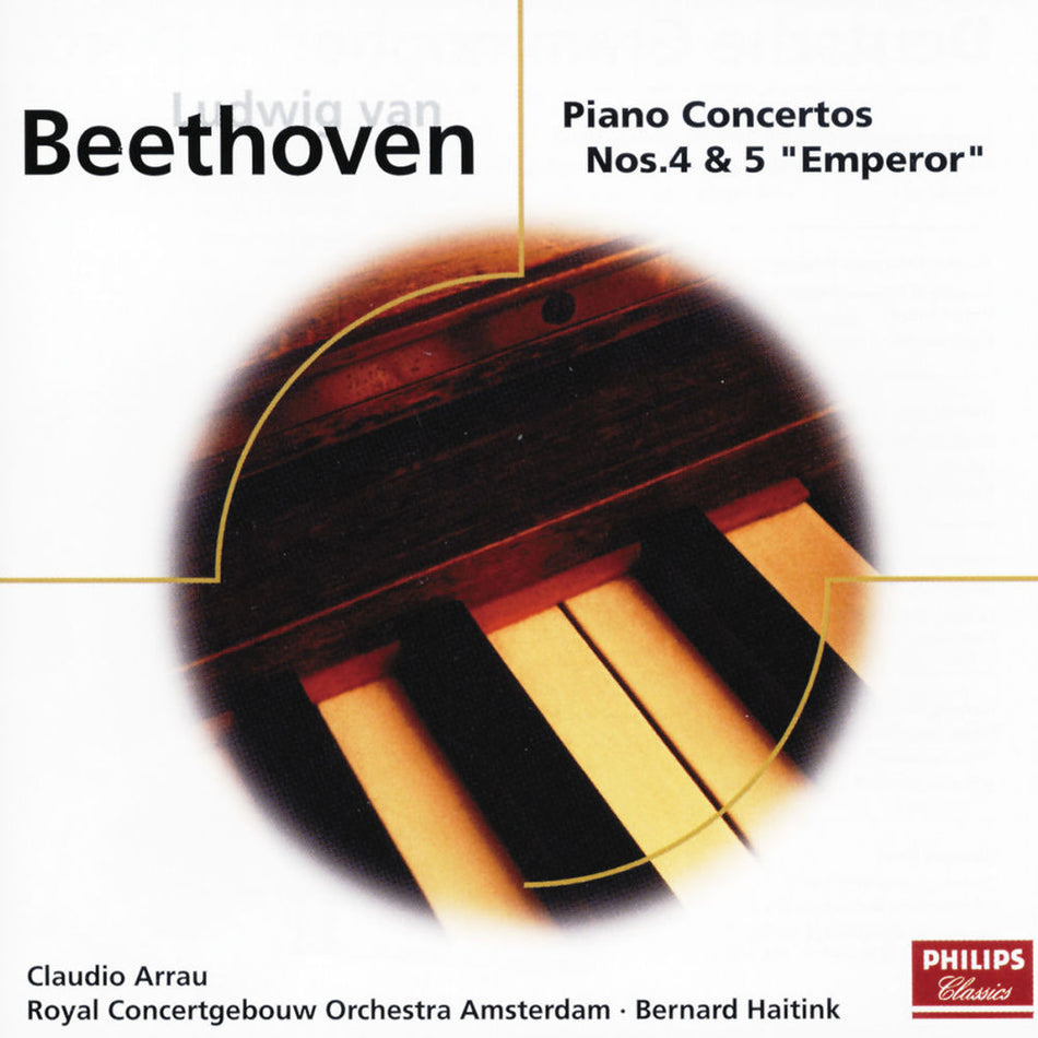 BEETHOVEN PIANO CONCERTOS NOS - Front Cover