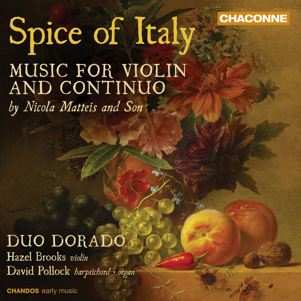 Spice Of Italy : Music For Violin And Continuo - Front Cover