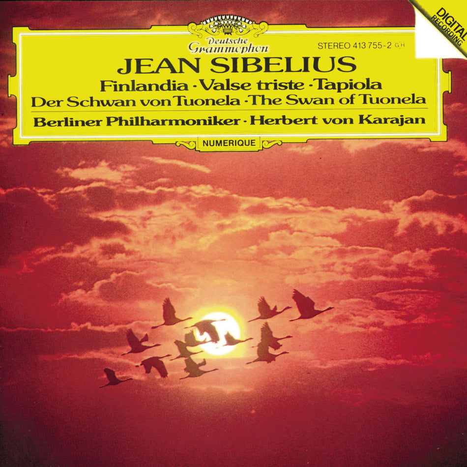 SIBELIUS FINLANDIA; VALSE TRI - Front Cover