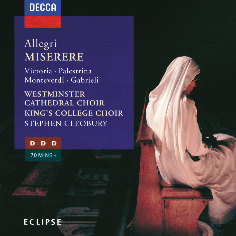 Allegri: Miserere, etc. - Front Cover