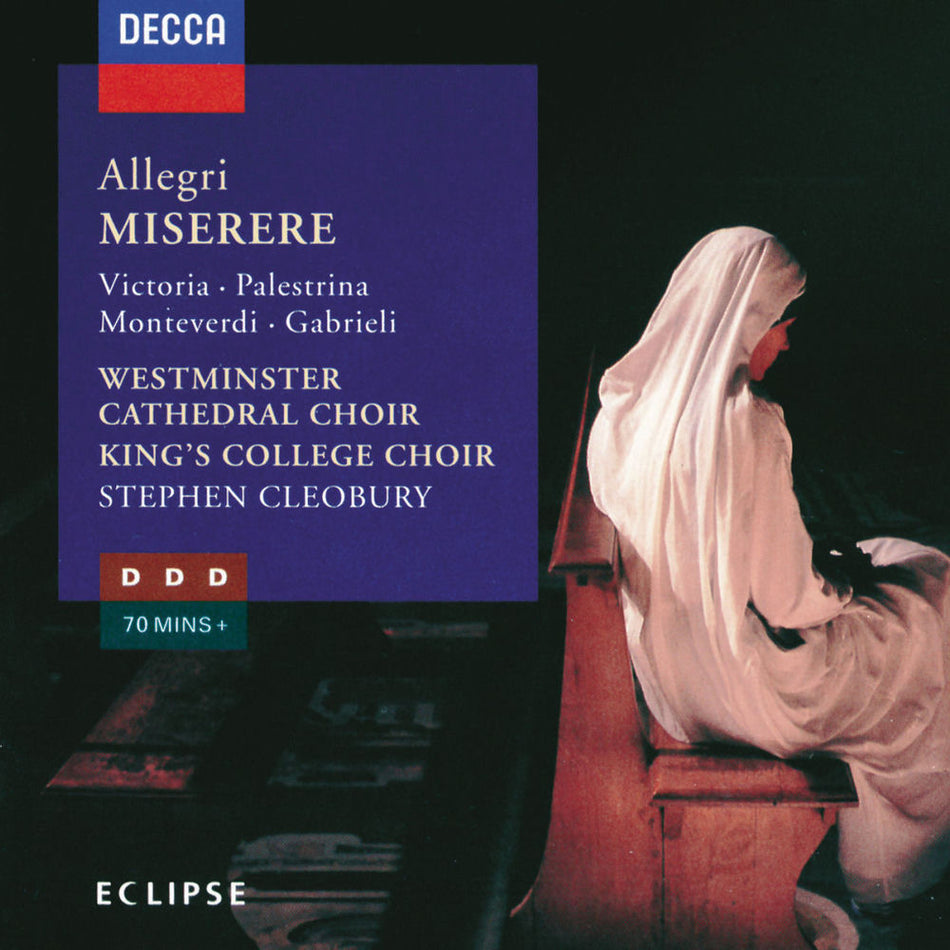 Allegri: Miserere, etc. - Front Cover