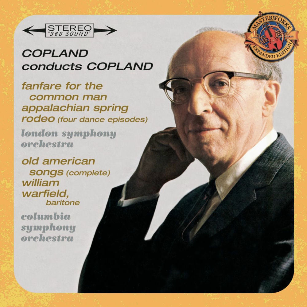 Copland conducts Copland fanfare - Appalachian - Front Cover