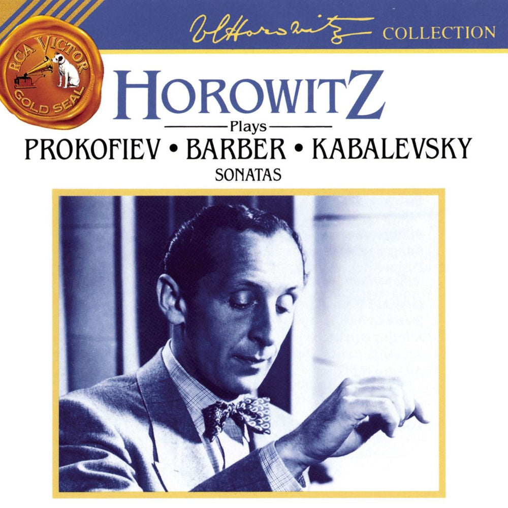 Plays Prokofiev - Barber - Kabalev - Front Cover