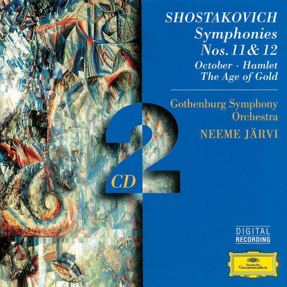 Shostakovich: Symphonies Nos. 11 & 12; October; Hamlet; The Age of Gold - Front Cover