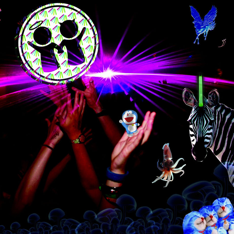 Unicorn Glowsticks Rave Party - Vinyle - Front Cover