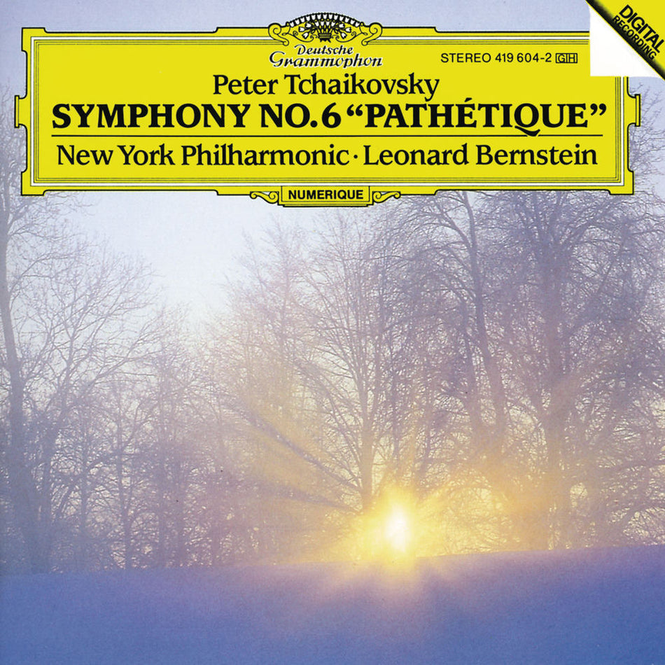 TCHAIKOVSKY-BERNSTEIN-SYMPHONI - Front Cover