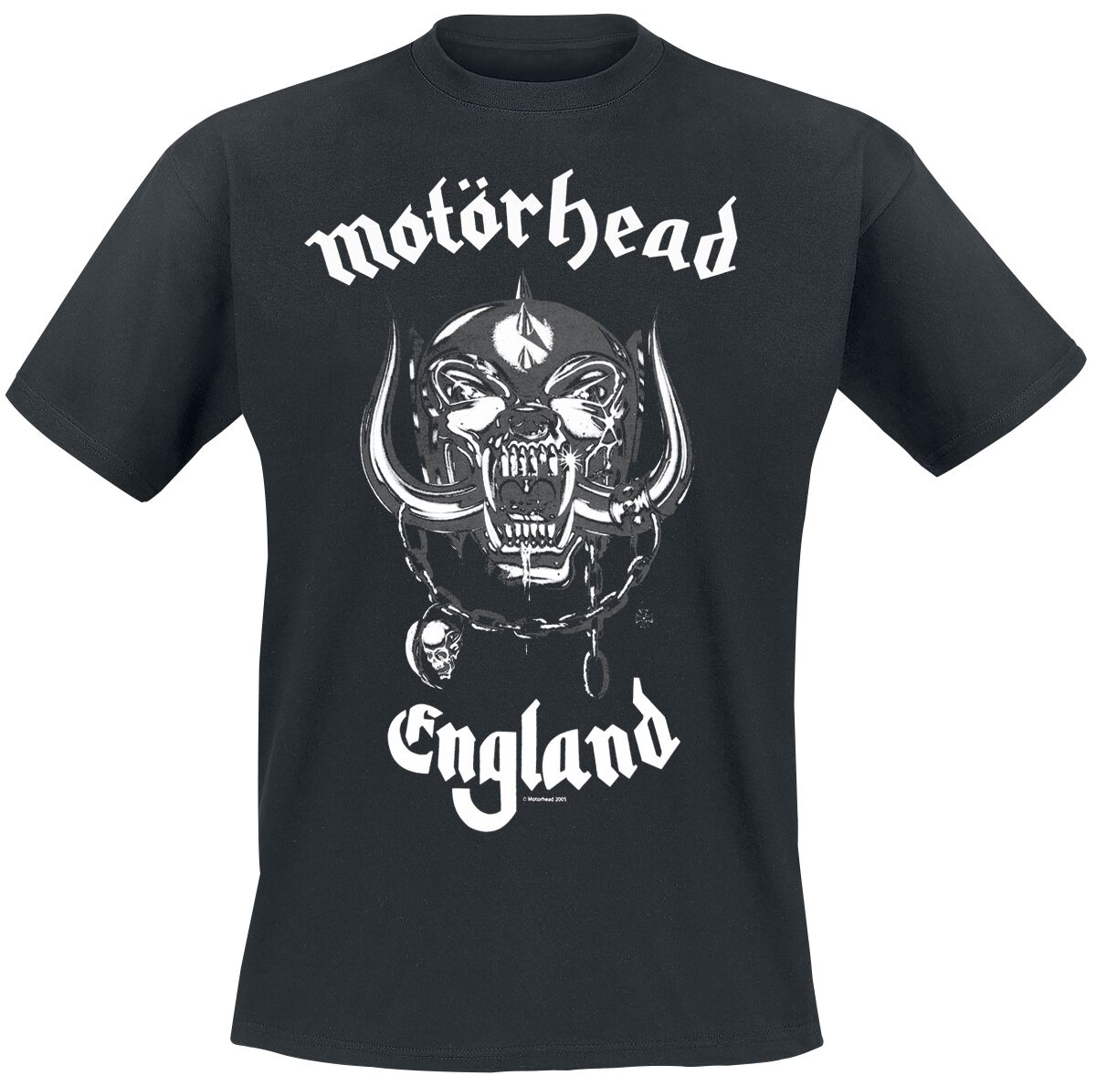 T-Shirt Manches courtes  de Motörhead - England - S à 5XL - pour Homme - noir - Motörhead