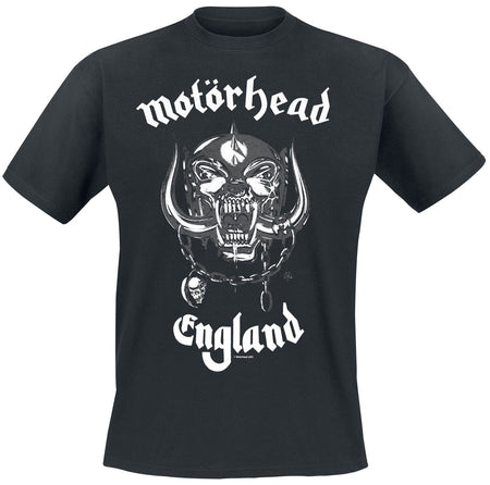 T-Shirt Manches courtes  de Motörhead - England - S à 5XL - pour Homme - noir - Motörhead