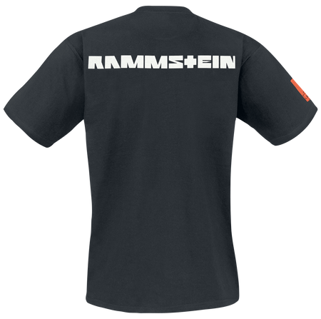 T-Shirt Manches courtes  de Rammstein - Logo - S à 3XL - pour Homme - noir - Rammstein - View 2