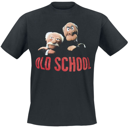 T-Shirt Manches courtes  de Le Muppet Show - Old School - M à 5XL - pour Homme - noir - Le Muppet Show