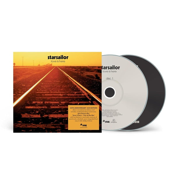 Love Is Here 25th Anniversary - Front Cover