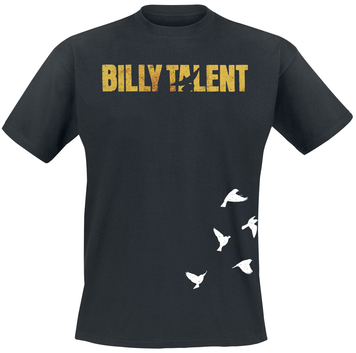 T-Shirt Manches courtes  de Billy Talent - Sidebirds - S à XXL - pour Homme - noir - Billy Talent