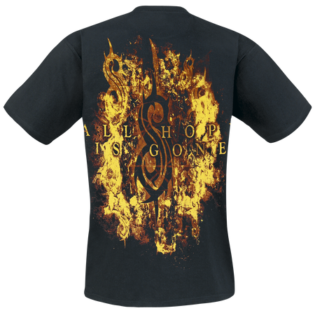 T-Shirt Manches courtes  de Slipknot - Radio Fires - S à XXL - pour Homme - noir - Slipknot - View 2