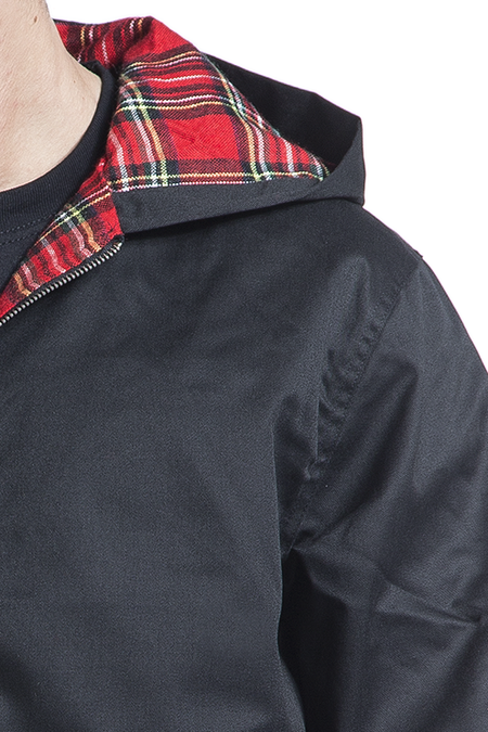 Bomber Rockabilly de Brandit - Sweat à capuche Lord Canterbury - S à 5XL - pour Homme - noir - Brandit - View 2