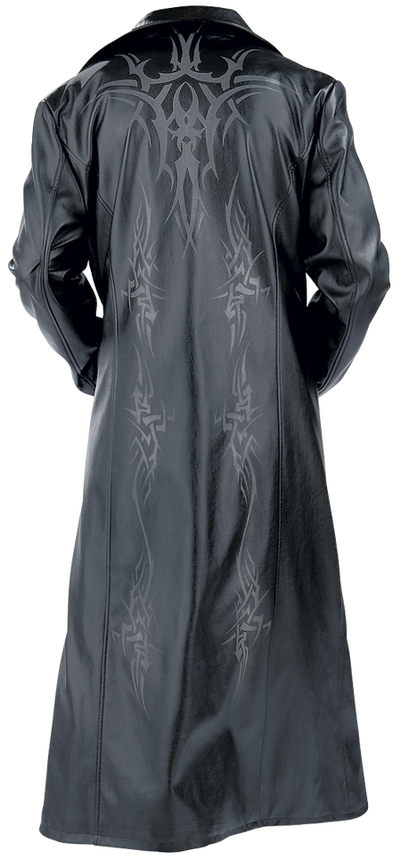 Manteau en imitation cuir  de Manteau Tribal - M à 5XL - pour Homme - noir - Manteau Tribal - View 2