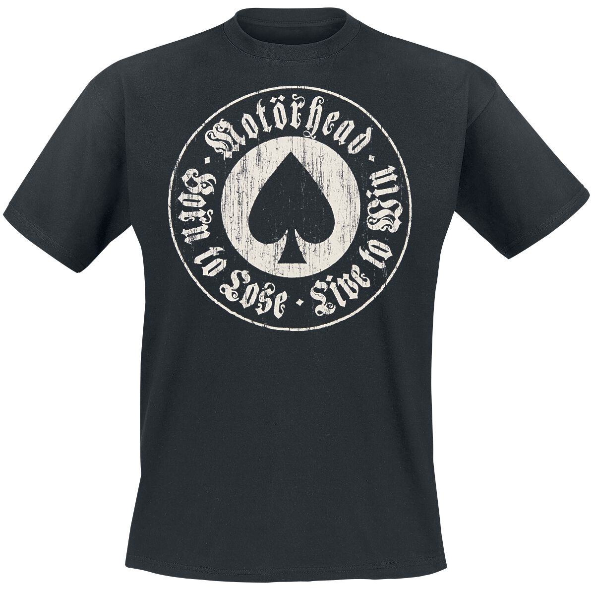 T-Shirt Manches courtes  de Motörhead - Born To Lose - M à 3XL - pour Homme - noir - Motörhead