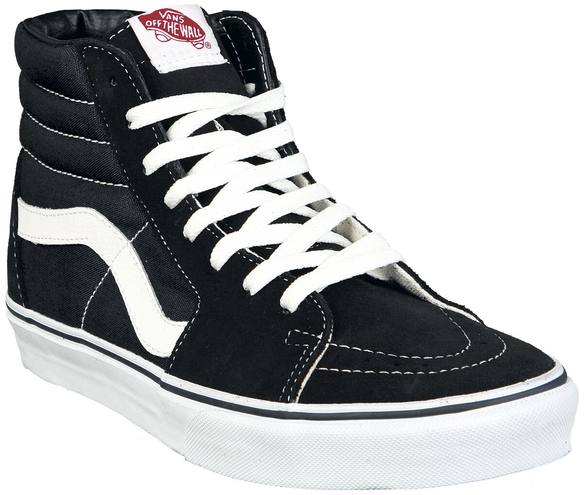 Baskets hautes  de Vans - SK8-Hi - EU37 à EU47 - pour Unisexe - noir/blanc - Vans