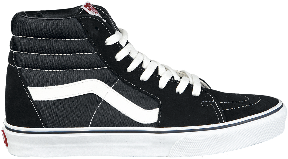 Baskets hautes  de Vans - SK8-Hi - EU37 à EU47 - pour Unisexe - noir/blanc - Vans - View 2