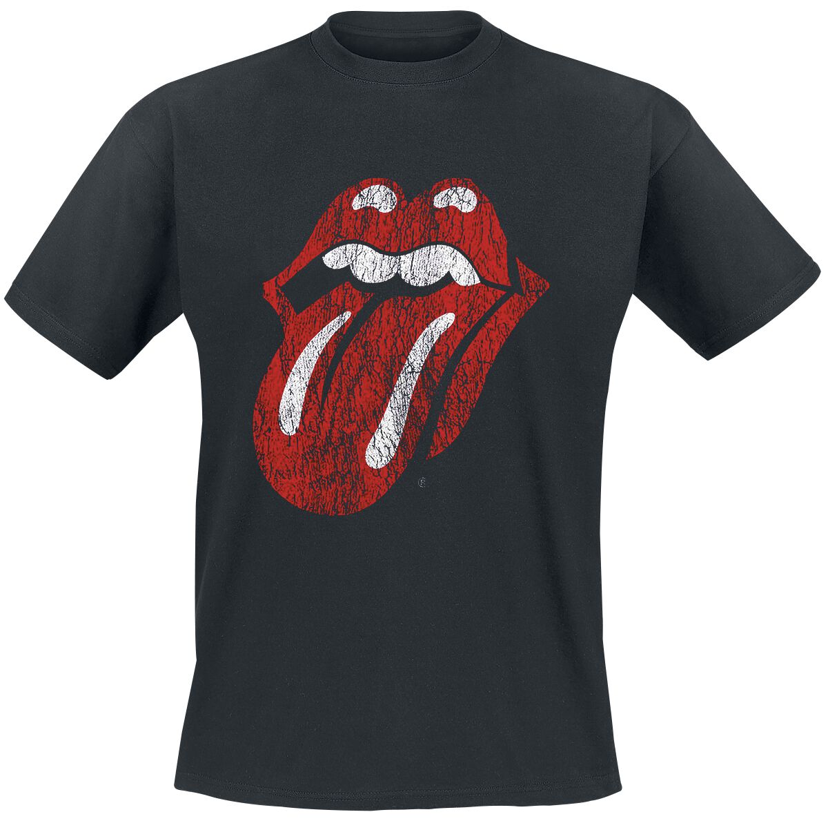 T-Shirt Manches courtes  de The Rolling Stones - Langue Classique - S à 5XL - pour Homme - noir - The Rolling Stones
