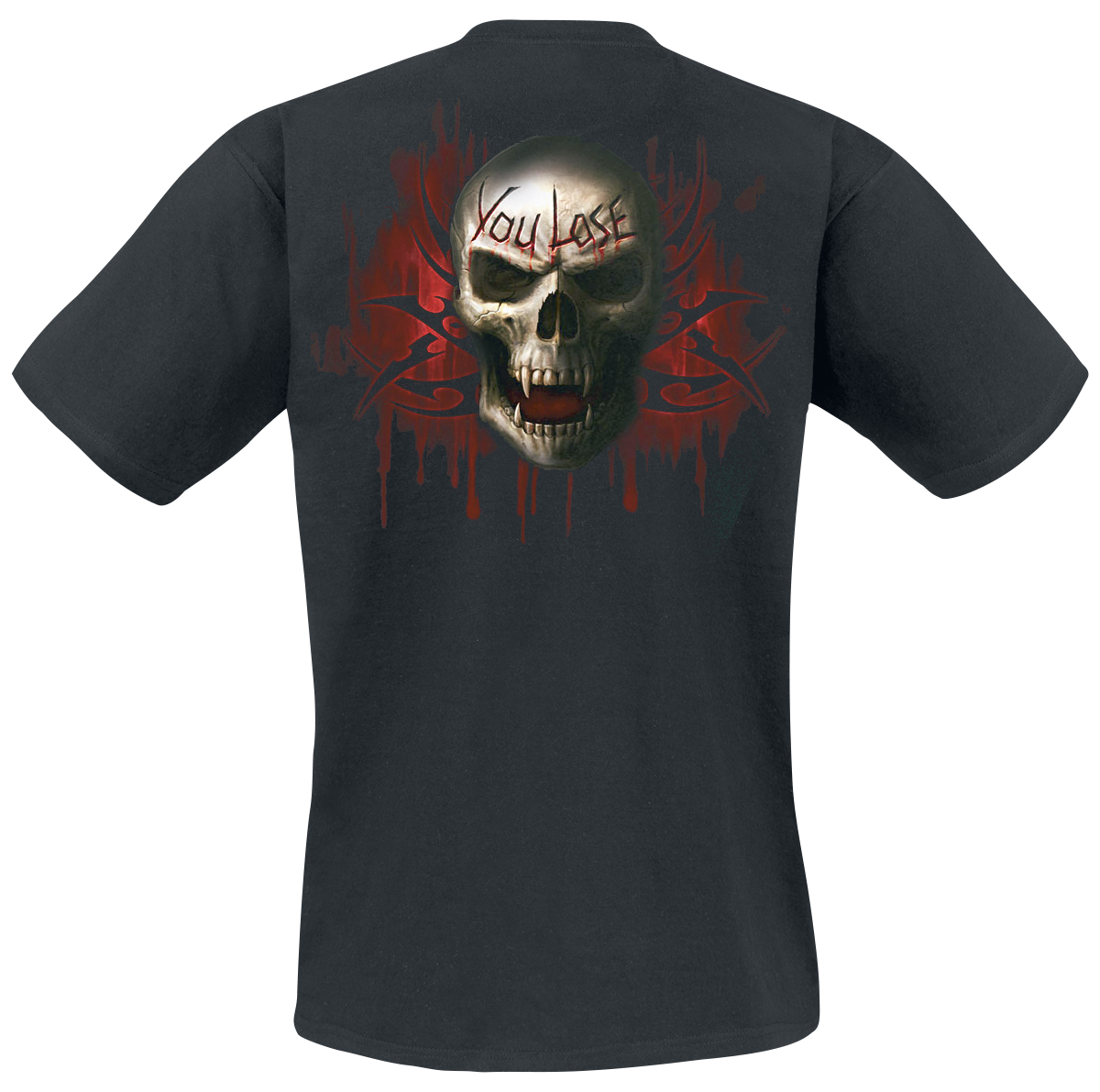 T-Shirt Manches courtes Gothic de Spiral - Game Over - S à 3XL - pour Homme - noir - Spiral - View 2