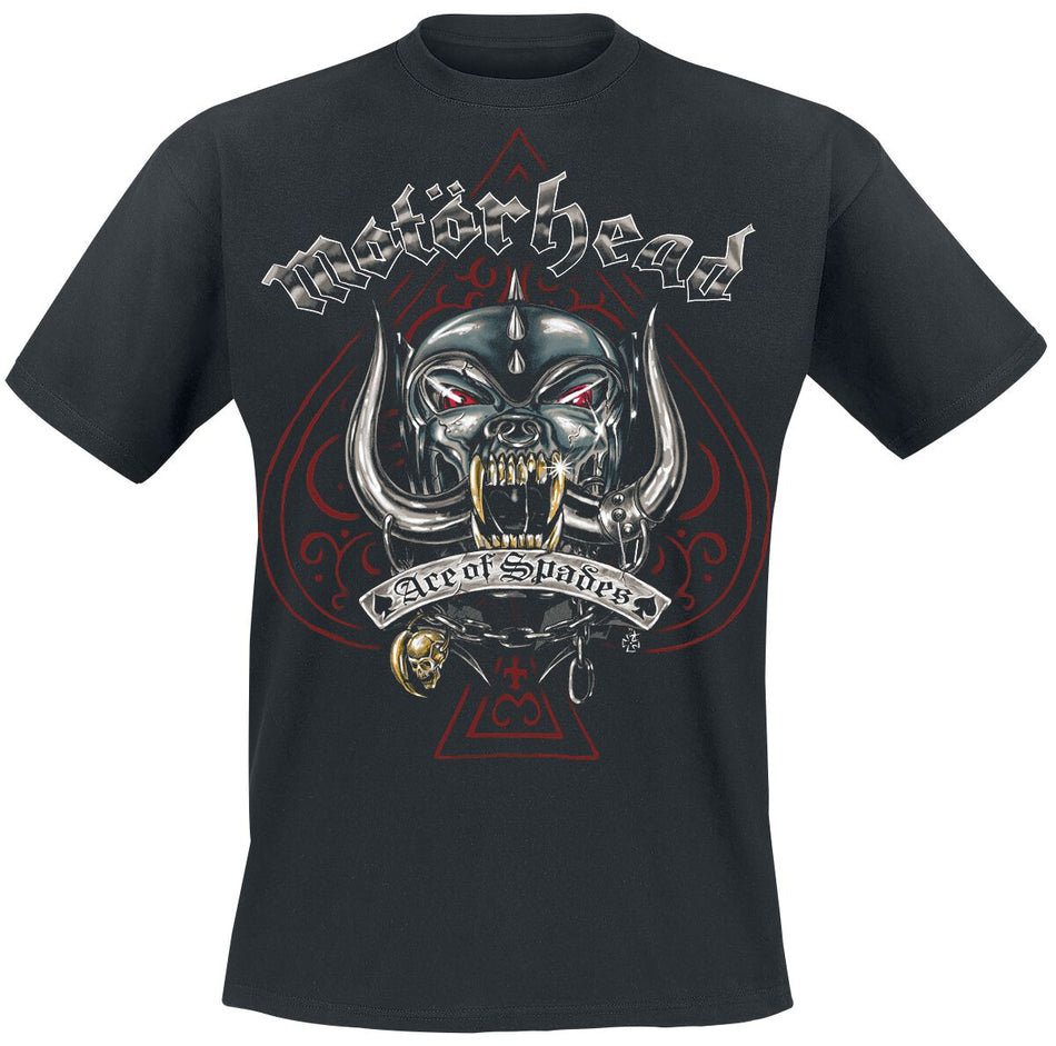 T-Shirt Manches courtes  de Motörhead - Ace Of Spades Tattoo - M à XXL - pour Homme - noir - Motörhead