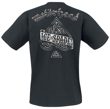 T-Shirt Manches courtes  de Motörhead - Ace Of Spades Tattoo - M à XXL - pour Homme - noir - Motörhead - View 2