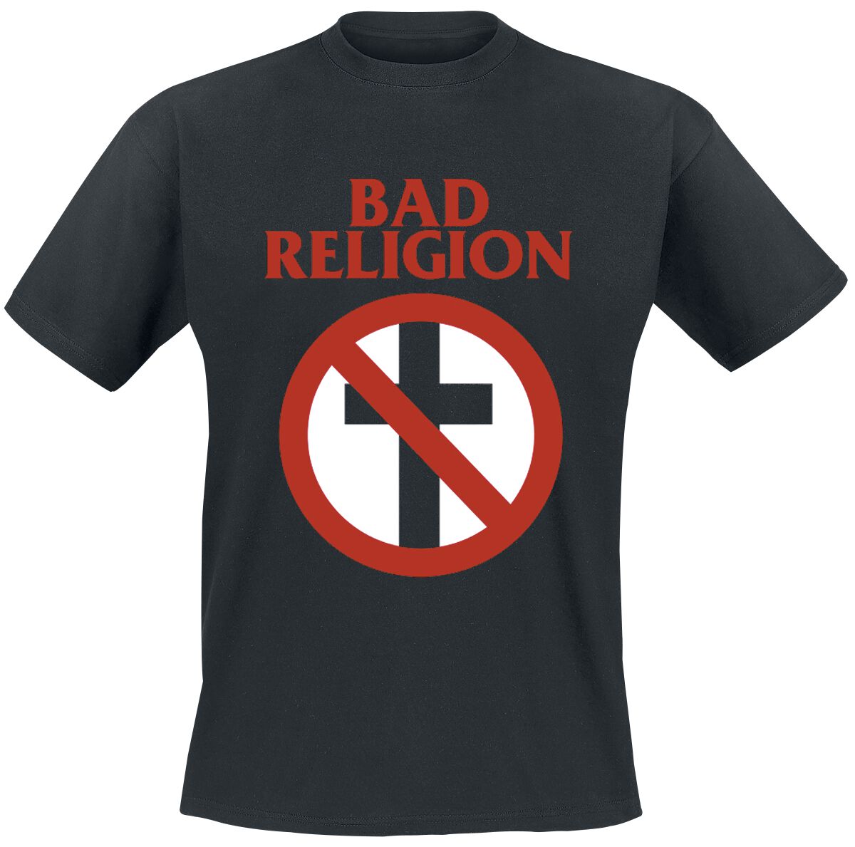 T-Shirt Manches courtes  de Bad Religion - Cross Buster - M à XXL - pour Homme - noir - Bad Religion