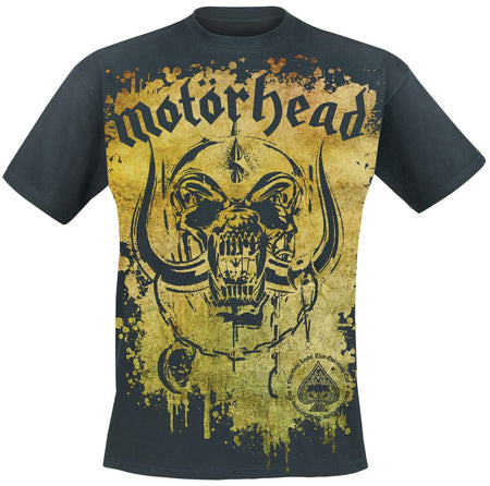 T-Shirt Manches courtes  de Motörhead - Acid Splatter - M à 3XL - pour Homme - noir - Motörhead