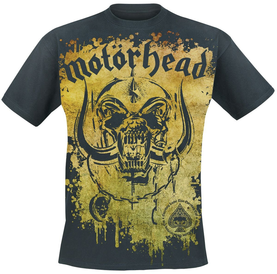 T-Shirt Manches courtes  de Motörhead - Acid Splatter - M à 3XL - pour Homme - noir - Motörhead