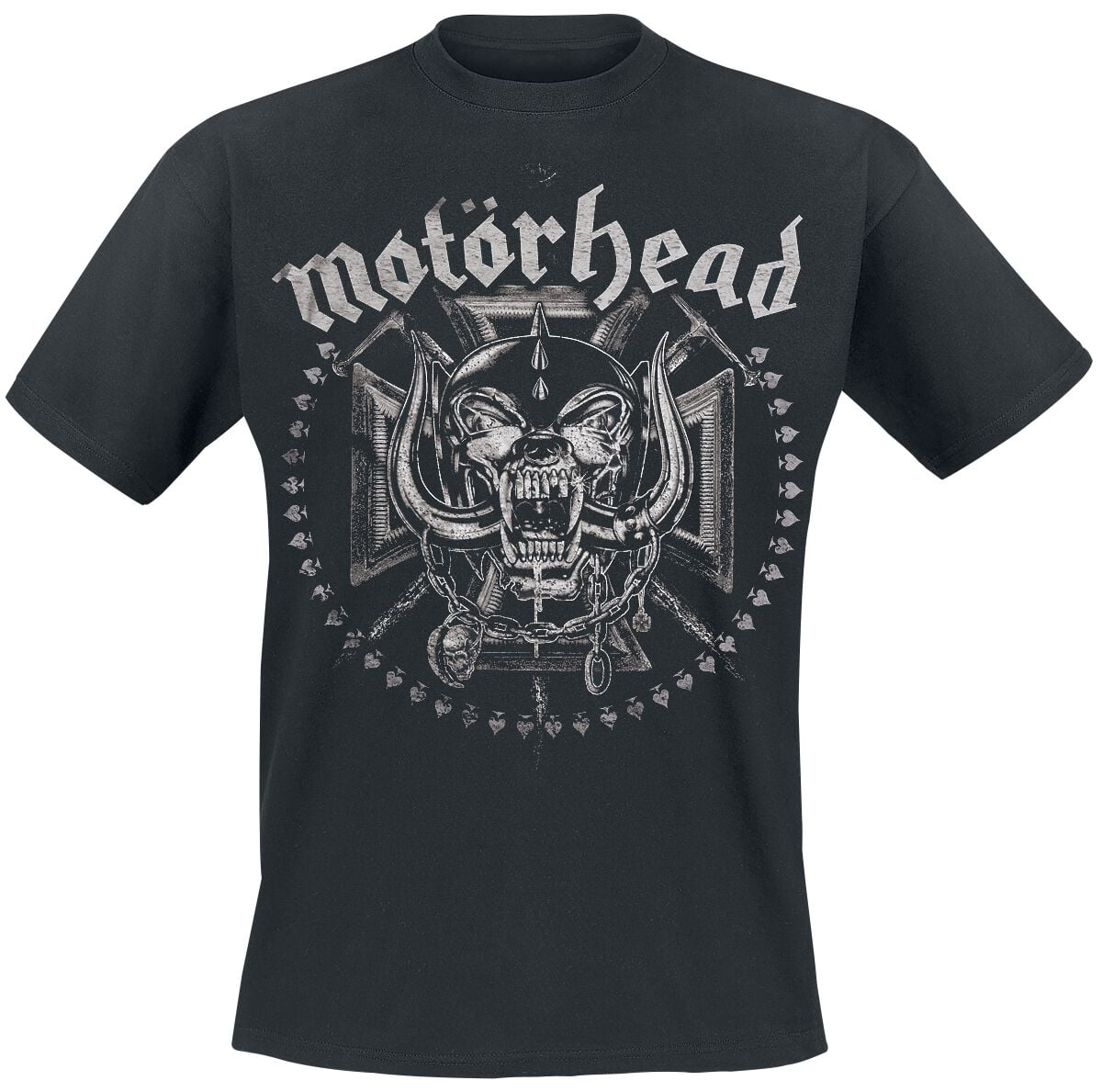 T-Shirt Manches courtes  de Motörhead - Iron Cross Swords - M à XXL - pour Homme - noir - Motörhead