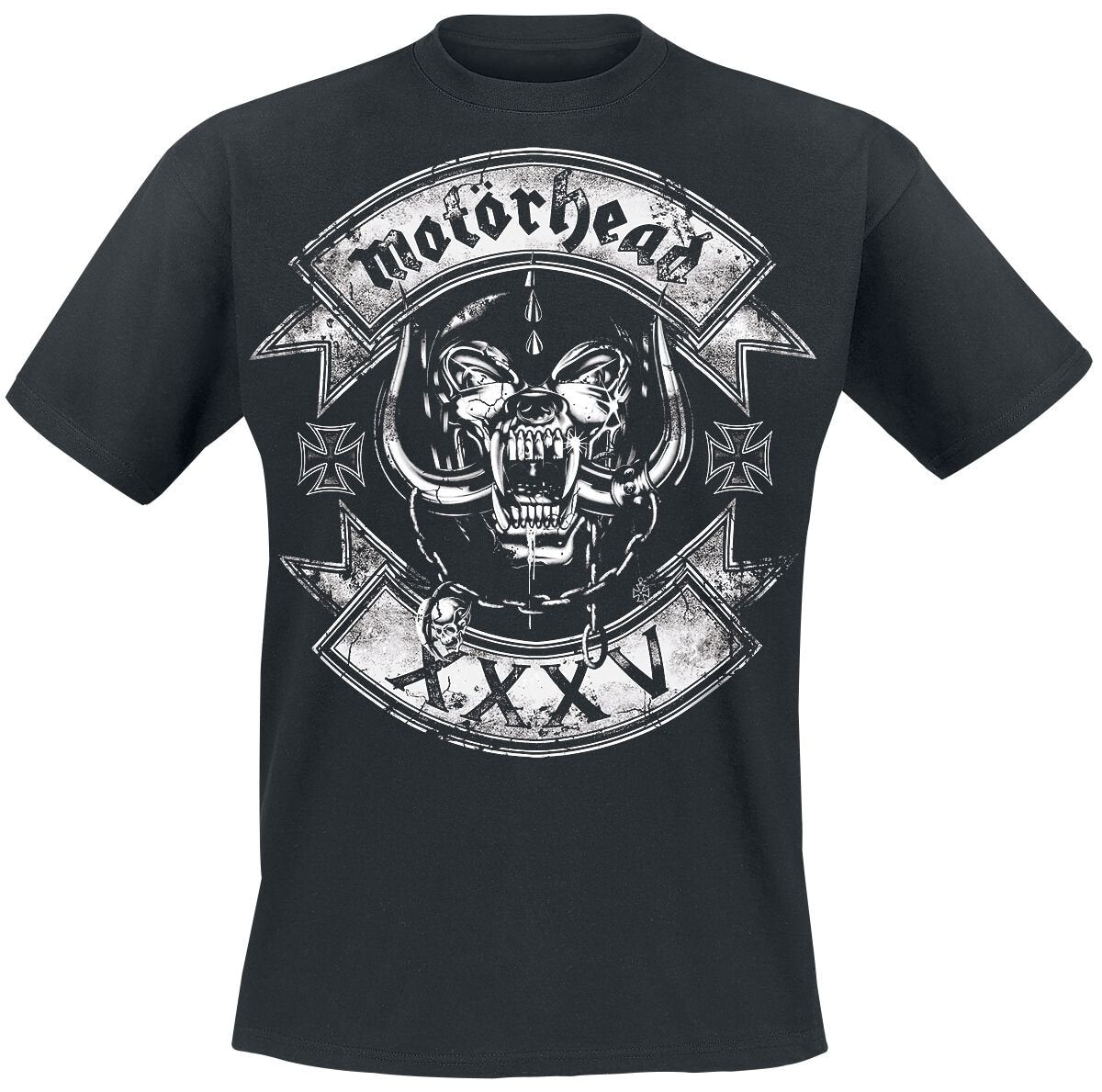 T-Shirt Manches courtes  de Motörhead - Rockers Logo - S à XXL - pour Homme - noir - Motörhead