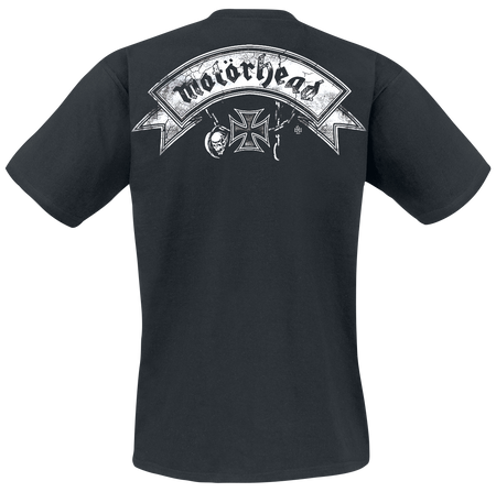 T-Shirt Manches courtes  de Motörhead - Rockers Logo - S à XXL - pour Homme - noir - Motörhead - View 2