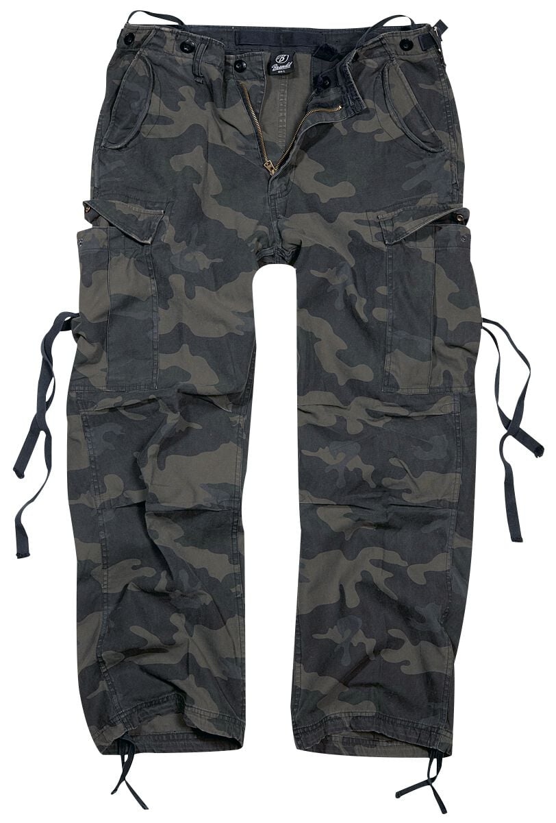 Pantalon Cargo  de Brandit - Pantalon M65 Vintage - S à 5XL - pour Homme - camouflage sombre - Brandit